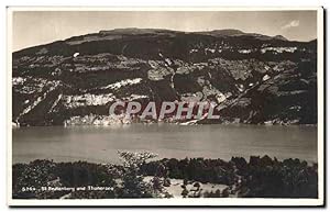 Bild des Verkufers fr Carte Postale Ancienne St Beatenberg und Thunersee zum Verkauf von CPAPHIL