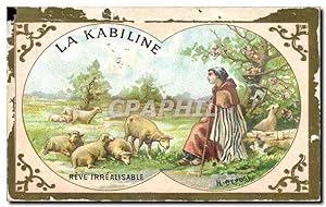 Bild des Verkäufers für Chromo la kabilline Bergere et moutons zum Verkauf von CPAPHIL