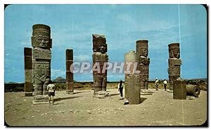 Carte Postale Semi Moderne Zona Arqueotogica de Tula Estado de Hidalgo Tula Site of the ancient T...