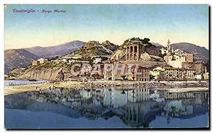 Bild des Verkufers fr Carte Postale Ancienne Ventiniglia Borgo Marina zum Verkauf von CPAPHIL