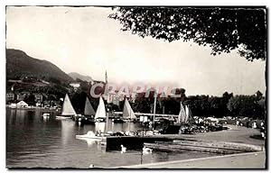 Seller image for Carte Postale Semi Moderne Annecy Voiliers Sur Le Lac La Visitation for sale by CPAPHIL