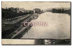 Image du vendeur pour Carte Postale Ancienne Mantes La Seine et l'le aux Dames mis en vente par CPAPHIL