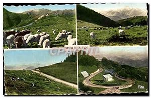 Seller image for Carte Postale Ancienne Valle D'Aure Le Col D'Aspin Versant Arreau La Pic Du Midi De Bigorre La Sommet Du Col Le Fer A Cheval for sale by CPAPHIL