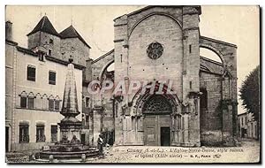 Image du vendeur pour Carte Postale Ancienne Cluny L'Eglise Notre Dame Style roman et ogival mis en vente par CPAPHIL