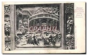 Immagine del venditore per Carte Postale Ancienne Firenze Battistero Porta In Bronzo All'est Storia Di Giuseppe venduto da CPAPHIL