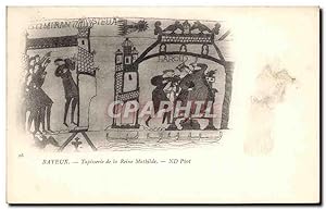 Bild des Verkufers fr Carte Postale Ancienne Bayeux Tapisserie De La Reine Mathilde zum Verkauf von CPAPHIL