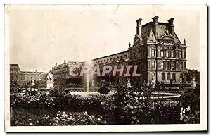 Bild des Verkufers fr Carte Postale Ancienne Paris Palais du Louvre et jardin des tuleries Pavillon de Flore zum Verkauf von CPAPHIL