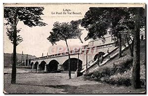 Carte Postale Ancienne Liege Le Pont du Val Benoit
