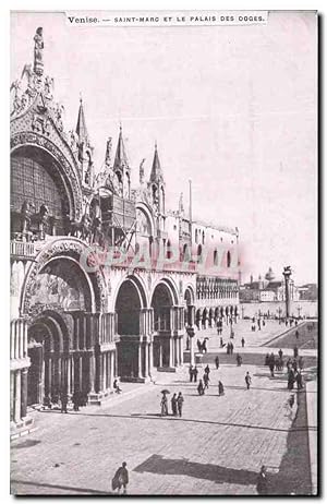 Immagine del venditore per Carte Postale Ancienne Venise Saint Marc Et Le Palais Des Doges venduto da CPAPHIL