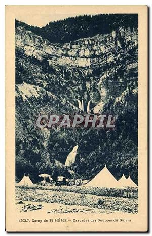 Immagine del venditore per Carte Postale Ancienne Camp de St Meme Cascade des Sources du Guiers venduto da CPAPHIL