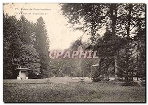 Image du vendeur pour Carte Postale Ancienne Palais De Fontainebleau Tir a l'Arc De Napoleon 1er mis en vente par CPAPHIL