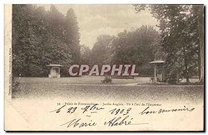 Image du vendeur pour Carte Postale Ancienne Palais de Fontainebleau Jardin Anglais Tir a L'Arc de l'Empereur mis en vente par CPAPHIL