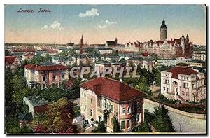 Carte Postale Ancienne Leipzig Totale