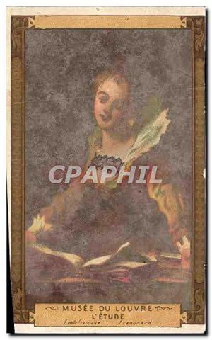 Image du vendeur pour Chromo Musee du Louvre Fragonard mis en vente par CPAPHIL