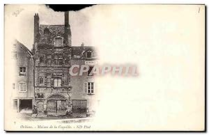 Carte Postale Ancienne Orleans Maison de la Coquille