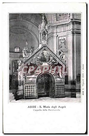 Seller image for Carte Postale Ancienne Assisi Maria degli Angeli Cappelia della Porzinncola for sale by CPAPHIL