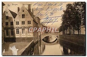Carte Postale Ancienne Bruges Quai Espagnol