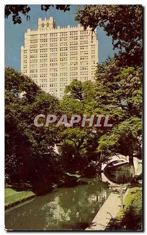 Carte Postale Semi Moderne The Nix Hospital Building On The San Antonio River Texas