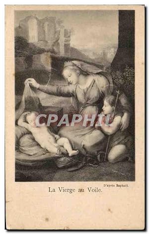 Image du vendeur pour Carte Postale Ancienne Le Vierge au Vole Raphael mis en vente par CPAPHIL