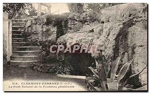 Image du vendeur pour Carte Postale Ancienne Clermont Ferrand Le Pont Naturel de la Fontaine Petrifiante mis en vente par CPAPHIL