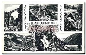 Seller image for Carte Postale Ancienne Souvenir De Mom Excursion Aux Pyrenees Lourdes for sale by CPAPHIL