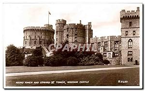 Carte Postale Ancienne Round Tower and Edward III Tower Windsor Castle
