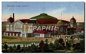 Bild des Verkufers fr Carte Postale Ancienne Frankfurt a M Festhalle zum Verkauf von CPAPHIL