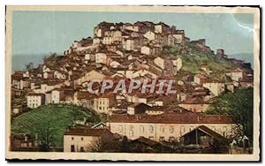 Carte Postale Ancienne Cordes Tarn vue générale