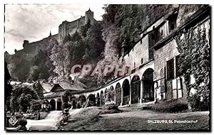 Carte Postale Ancienne Salzburg St Petersfriedhof