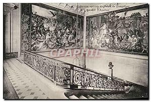 Carte Postale Ancienne Palais de Compiegne Escalier d'Apollon