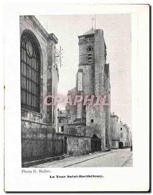 Seller image for Feuillet La Rochelle Tour Saint Barthelemy Intermediaire de l'ouest for sale by CPAPHIL