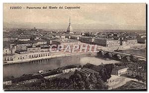 Carte Postale Ancienne Torimo Panorama Dol Monte Dei Cappuccini Fratelli Diatto