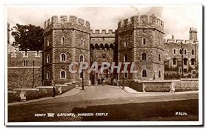 Carte Postale Ancienne Henry VIII Gateway Windsor Castle