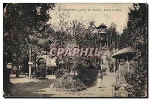 Image du vendeur pour Carte Postale Ancienne Robinson Arbre Des Roches Entre Du Bois mis en vente par CPAPHIL