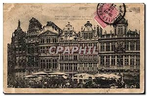 Carte Postale Ancienne Bruxelles Maisons des Corporations