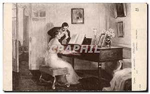 Imagen del vendedor de Carte Postale Ancienne Salon Le Gelhay Prelude Piano a la venta por CPAPHIL