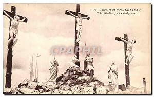Bild des Verkufers fr Carte Postale Ancienne Calvaire De Pontchteau Le Golgotha zum Verkauf von CPAPHIL