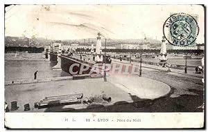 Carte Postale Ancienne Lyon Pont Du Midi