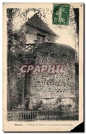Seller image for Carte Postale Ancienne Meaux Cabinet de Bossuet et anciennes fortifications for sale by CPAPHIL