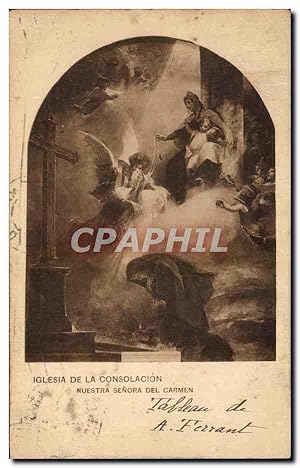 Immagine del venditore per Carte Postale Ancienne Iglesia De la Consolacion Nuestra senora Del Carmen venduto da CPAPHIL