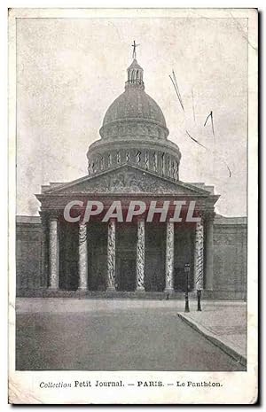 Carte Postale Ancienne Paris Collection petit Journal Paris Le Pantheon