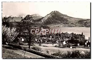 Bild des Verkufers fr Carte Postale Ancienne Menthon Saint Bernard Et Roc Des Boeufs zum Verkauf von CPAPHIL