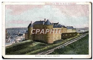 Bild des Verkufers fr Carte Postale Ancienne Dieppe Le Vieux Chteau zum Verkauf von CPAPHIL