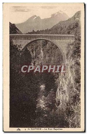 Seller image for Carte Postale Ancienne St Sauveur Le Pont Napoleon for sale by CPAPHIL