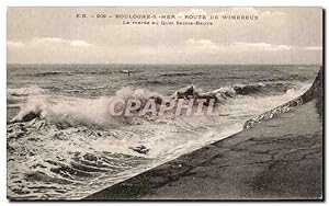 Bild des Verkufers fr Carte Postale Ancienne Boulongne Sur Mer Route De Wimereux La Mare Au Quai Sainte Beuve zum Verkauf von CPAPHIL