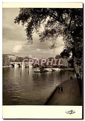 Imagen del vendedor de Carte Postale Ancienne Paris Le Vert Galant et le Pont Neuf a la venta por CPAPHIL