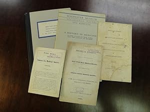 Image du vendeur pour A SYSTEM OF MEDICAL ETHICS - 1838; CIRCULAR AND CATALOGUE OF THE FACULTY AND STUDENTS OF THE COLLEGE OF PHYSICIANS AND SURGEONS - 1839 Together with FEE BILL OF THE SENECA CO. MEDICAL SOCIETY - 1869; Also Included A HISTORY OF MEDICINE - Ephemera mis en vente par The Antiquarian Shop