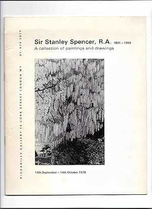 Immagine del venditore per Sir Stanley Spencer, R.A. 1891-1959: A collection of paintings and drawings venduto da Andmeister Books