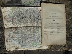 Directory of Wiltshire with Folding Coloured Map. The 1844 Edition of Pigot & Co's National and C...