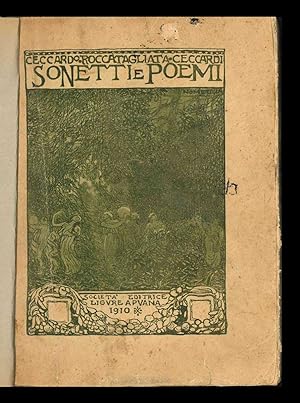 Bild des Verkufers fr Sonetti e Poemi (1898-1909) [TIRATURA DI TESTA, RILEGATA] zum Verkauf von Libreria Antiquaria Pontremoli SRL